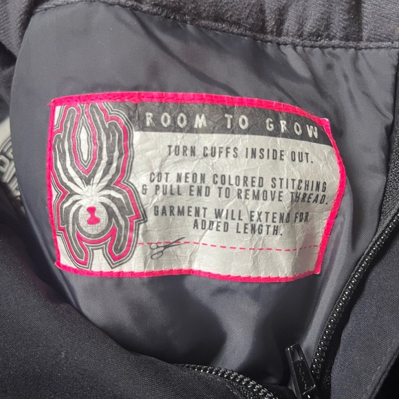 Spyder snow pants. Sz 14 girls. Like NEW. Missed window on daughter wearing. - Picture 4 of 6